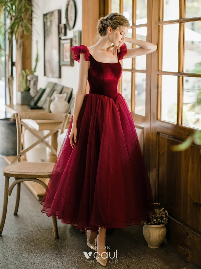 Tea length prom outlet dresses vintage