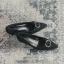 Vintage Toevallig Zwarte Leer Pumps 2021 5 cm Naaldhakken / Stiletto Spitse Neus Pumps