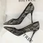 Fine Elfenben Brudesko 2018 Blonder 10 cm Stiletthæler Spisse Bryllup Pumps