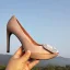 Edles Schwarz Strass Schnalle Ball Pumps 2021 Satin Wasserdichte 12 cm Stilettos Spitzschuh Pumps