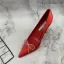 Elegante Schwarz Ball Strass Schleife Pumps 2021 8 cm Stilettos Spitzschuh Pumps