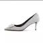 Glitzernden Charmant Silber Strass Pailletten Brautschuhe 2021 Leder 6 cm Stilettos Spitzschuh Hochzeit Hochhackige