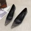 Sparkly Gold Rhinestone Evening Party Pumps 2021 7 cm Stiletto Heels High Heels Pointed Toe Pumps