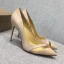 Schöne Schwarz Cocktail Durchbohrt Pumps 2021 Hochhackige 10 cm Stilettos Spitzschuh Pumps