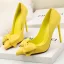 Affordable Red Outdoor / Garden Suede Pumps 2021 11 cm Stiletto Heels High Heels Pointed Toe Pumps