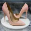 Sparkly Candy Pink Evening Party Sequins Pumps 2021 12 cm Stiletto Heels Pointed Toe High Heels Pumps