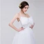 Chic / Belle Noire Robe De Mariée 2018 Princesse Organza Noeud Bustier Dos Nu Sans Manches Longue Mariage
