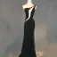 Sexy Noire Robe De Soirée 2018 Trompette / Sirène Transparentes Une épaule Sans Manches Train De Balayage Robe De Ceremonie
