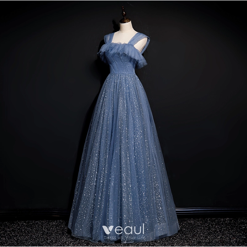 Starry Sky Long Fashion Sleeveless Evening Dress Starry Sky Long Fashion Sleeveless Evening Dress