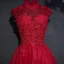 Chic / Beautiful Formal Dresses 2017 Lace Flower Sequins High Neck Sleeveless Floor-Length / Long Ball Gown Evening Dresses