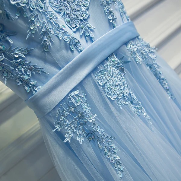 jlm couture bridesmaid dresses Pale Blue Boho Summer Chiffon Bridesmaid Dresses Bohemian Bridesmaid Dresses  GDC1293 main image 0