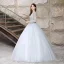 Sparkly Grey Prom Dresses 2018 Ball Gown Beading Sequins Scoop Neck Long Sleeve Backless Floor-Length / Long Formal Dresses