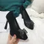 Chic / Beautiful Black Prom Pumps 2021 Leather Rhinestone Bow 10 cm Stiletto Heels Pointed Toe Pumps High Heels