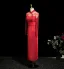 Vintage / Retro Burgundy Lace Flower Trumpet / Mermaid Prom Dresses 2025 High Neck Long Sleeve Floor-Length / Long Formal Dresses