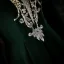 Vintage / Retro Dark Green Beading Sequins Velvet Prom Dresses 2025 A-Line / Princess V-Neck Long Sleeve Floor-Length / Long Prom Formal Dresses