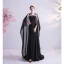 Vintage Schwarz Ballkleider 2021 Meerjungfrau Rundhalsausschnitt Perlenstickerei Spitze Blumen Ärmellos Sweep / Pinsel Zug Ball Festliche Kleider