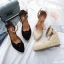 Chic / Beautiful Beige Casual Pierced Flower Womens Shoes 2021 Ankle Strap 10 cm Wedges Pointed Toe Sandals High Heels