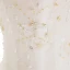 Elegant Ivory Wedding Dresses 2018 A-Line / Princess Beading Crystal Sequins Off-The-Shoulder Backless Short Sleeve Chapel Train Wedding