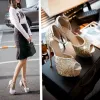 Sparkly Prom Pumps 2017 PU Glitter Platform High Heel Open / Peep Toe Pumps