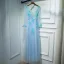 Chic / Beautiful Prom Dresses 2017 A-Line / Princess Appliques Pearl Lace V-Neck Crossed Straps Long Sleeve Floor-Length / Long