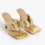 Chic / Beautiful White Casual Womens Sandals 2021 7 cm Stiletto Heels Open / Peep Toe Sandals High Heels