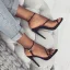 Modest / Simple Green Street Wear Womens Sandals 2021 Ankle Strap 11 cm Stiletto Heels Open / Peep Toe Sandals High Heels