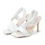 Enkla Casual Grön Sandaler Dam 2021 Ankelband 10 cm Stilettklackar Peep Toe Sandaler Högklackade