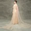 Luxe Champagne Robe De Bal 2018 Princesse Glitter Paillettes Bretelles Spaghetti Dos Nu Manches Courtes Watteau Train Robe De Ceremonie