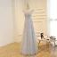 Chic / Belle Robe De Bal 2017 Princesse En Dentelle Fleur Paillettes Encolure Dégagée Dos Nu Mancherons Longueur Cheville Robe De Ceremonie