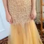 Luxury / Gorgeous Evening Dresses  2017 Trumpet / Mermaid Lace Flower Crystal Off-The-Shoulder Backless Short Sleeve Floor-Length / Long Formal Dresses