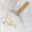 Stunning Eye-catching White Wedding Flowers 2020 Metal Tulle Appliques Beading Crystal Rhinestone Handmade  Wedding Prom Accessories