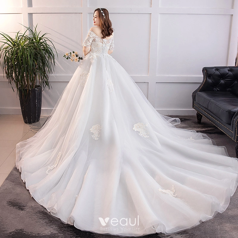 Classic wedding gowns 2019 cheap