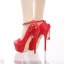 Weiß Freizeit PU Applikationen Perle Hochhackige Stilettos 14 cm Pumps Mode 2017 Brautschuhe