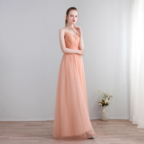 Simple Lilas Robe De Soirée 2018 Lacer Chiffon Dos Nu Robe De Ceremonie