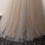 Elegant Champagne Evening Dresses  2017 A-Line / Princess V-Neck Charmeuse Appliques Backless Beading Handmade  Evening Party Formal Dresses