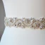 Fashion High-end Ivory Sash 2020 Satin Metal Beading Rhinestone Bridal Wedding Prom Accessories