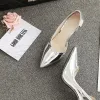 Chic / Beautiful Black High Heels 2017 PU Glitter Cocktail Party Evening Party 10 cm Pumps Pointed Toe Wedding Shoes