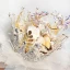 Stunning Eye-catching White Wedding Flowers 2020 Metal Tulle Appliques Beading Crystal Rhinestone Handmade  Wedding Prom Accessories