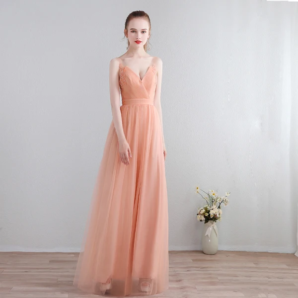 Simple Lilas Robe De Soirée 2018 Lacer Chiffon Dos Nu Robe De Ceremonie