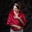 Luxury / Gorgeous Grey shawl 2020 Striped Polyester Shoulders Wedding Evening Party Prom Winter Accessories