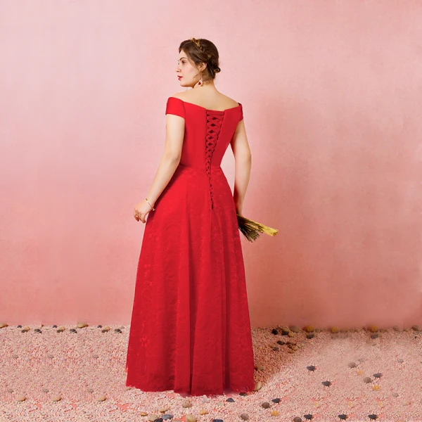 Chic Beautiful Red Plus Size Evening Dresses 2018 A-Line Princess Tulle Lace-up Cap Chic Beautiful Red Plus Size Evening Dresses 2018 A-Line Princess Tulle Lace-up Cap