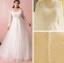 Chic / Belle Ivoire Grande Taille Robe De Mariée 2018 Princesse V-Cou Lacer Tulle Fermeture éclair Appliques Dos Nu Perlage Paillettes Mariage
