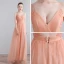 Simple Lilas Robe De Soirée 2018 Lacer Chiffon Dos Nu Robe De Ceremonie