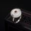 Klassisk Elegant Sølv Håndlaget Fred Håp Ringe Agate Aften Ringer 2019 Tilbehør