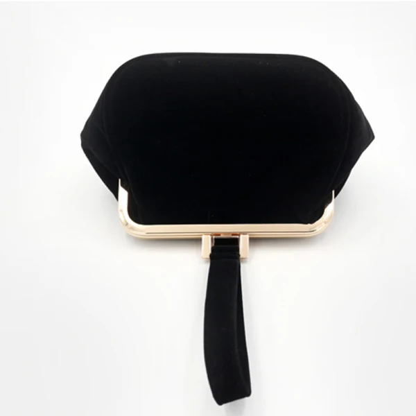 Chic / Beautiful Red Clutch Bags Beading Crystal Rhinestone Velour Homecoming Cocktail Party Evening Party Accessories 2019