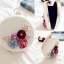 Chic / Belle 2017 Noire Perle Rose Blanche Feuille Bride Cheville PU Plage Église Jardin / Extérieur Pochette