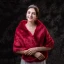 Luxury / Gorgeous Grey shawl 2020 Striped Polyester Shoulders Wedding Evening Party Prom Winter Accessories