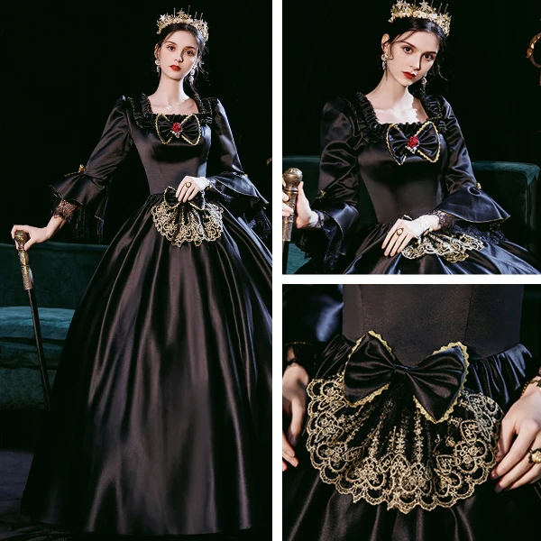 anime black wedding dress Versace Jeans Couture Black Gold Baroque-Print Fitted T-Shirt Dress –  Bluefly main image 0
