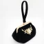 Chic / Beautiful Red Clutch Bags Beading Crystal Rhinestone Velour Homecoming Cocktail Party Evening Party Accessories 2019