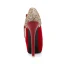 Chic / Belle Rouge 13 cm 2018 À Bout Pointu Talons Aiguilles Bride Cheville Perlage Glitter Faux Diamant Paillettes Soirée Talons Hauts Chaussures Femmes